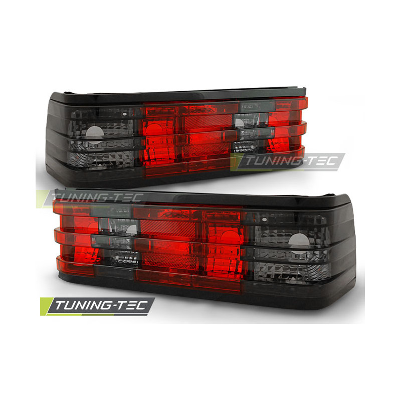 Fanali Posteriori Rosso Fumé per Mercedes-Benz 190 W201/190 12/1982-05/1993 (Cod. TT-LTME11)