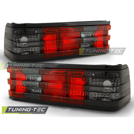 Fanali Posteriori Rosso Fumé per Mercedes-Benz 190 W201/190 12/1982-05/1993 (Cod. TT-LTME11)