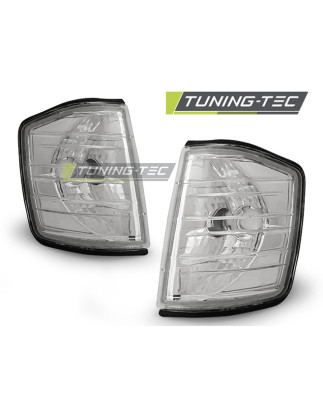 Indicatori Anteriori Cromato per Mercedes-Benz 190 W201/190 12/1982-05/1993 (Cod. TT-KPME05)