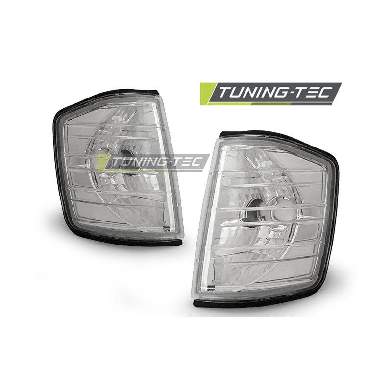 Indicatori Anteriori Cromato per Mercedes-Benz 190 W201/190 12/1982-05/1993 (Cod. TT-KPME05)