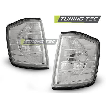 Indicatori Anteriori Cromato per Mercedes-Benz 190 W201/190 12/1982-05/1993 (Cod. TT-KPME05)