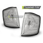 Indicatori Anteriori Cromato per Mercedes-Benz 190 W201/190 12/1982-05/1993 (Cod. TT-KPME05)