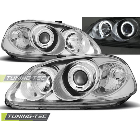 Fari Anteriori Angel Eyes per Honda Civic 09/1995-02/1999 (Cod. TT-LPHO04)