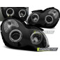 Fari Anteriori Angel Eyes per Mercedes-Benz W203 Classe C 07/2000-03/2004 (Cod. TT-LPME34)