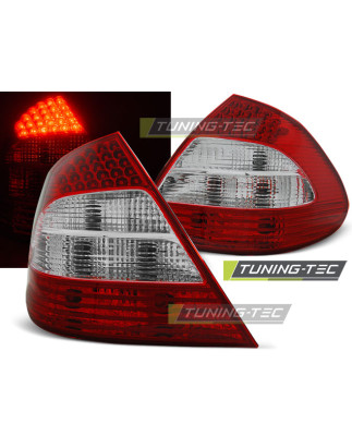 Fanali Posteriori LED Rosso/bianco per Mercedes-Benz W211 Classe E 03/2002-04/2006 (Cod. TT-LDME19)