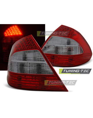 Fanali Posteriori LED Rosso Fumé per Mercedes-Benz W211 Classe E 03/2002-04/2006 (Cod. TT-LDME20)