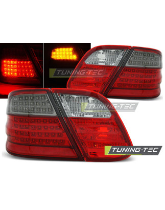 Fanali Posteriori LED Rosso Fumé per Mercedes-Benz Clk W208 03/1997-04/2002 (Cod. TT-LDME39)