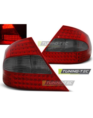 Fanali Posteriori LED Rosso Fumé per Mercedes-Benz Clk W209 2003-2010 (Cod. TT-LDME42)