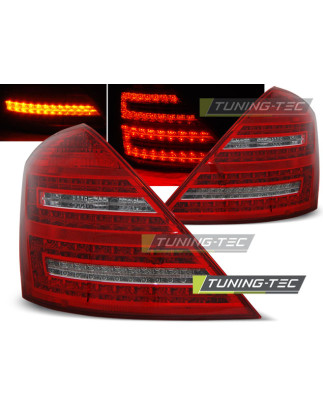 Fanali Posteriori LED Rosso/bianco per Mercedes-Benz W221 S-klasa 2005-2009 (Cod. TT-LDME50)