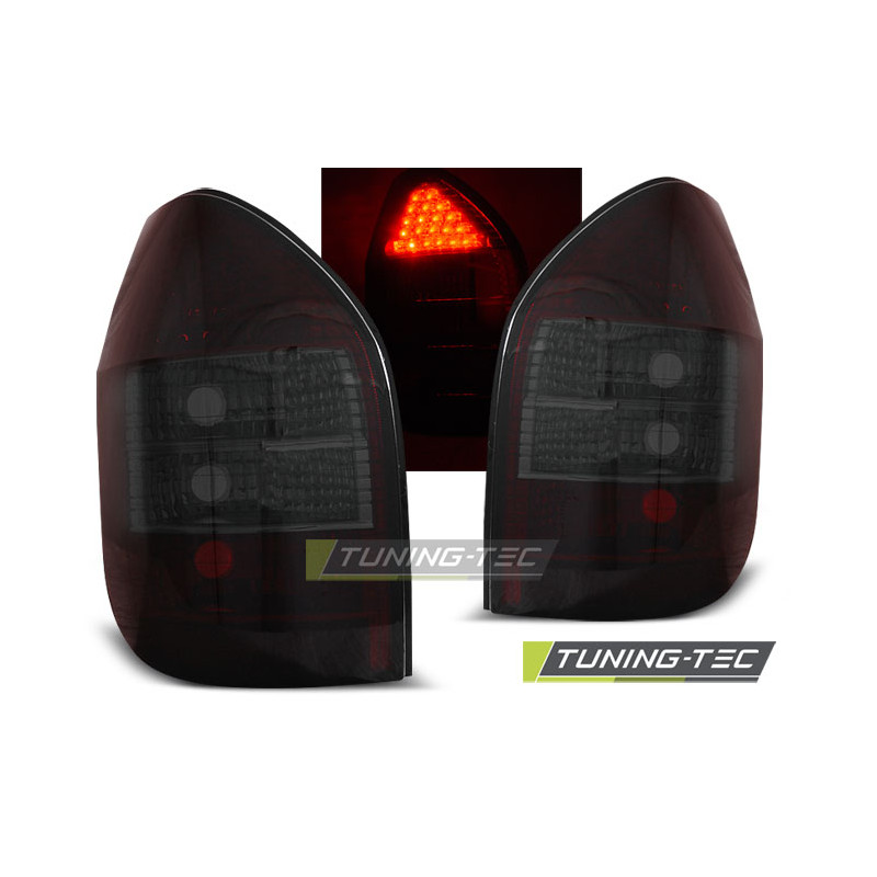 Fanali Posteriori LED Rosso Fumé per Opel Zafira 04/1999-06/2005 (Cod. TT-LDOP42)