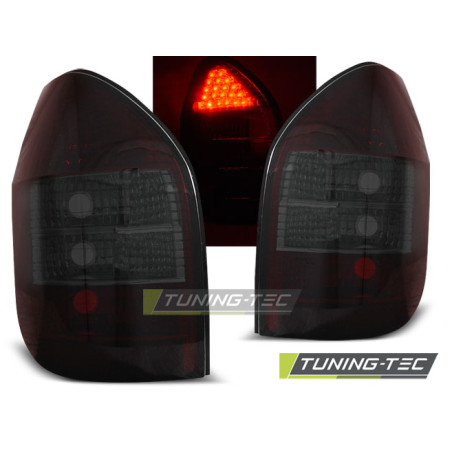 Fanali Posteriori LED Rosso Fumé per Opel Zafira 04/1999-06/2005 (Cod. TT-LDOP42)