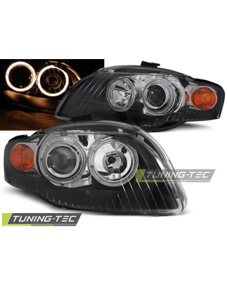 Fari Anteriori Angel Eyes per Audi A4 B7 11/2004-03/2008 (Cod. TT-LPAU58)