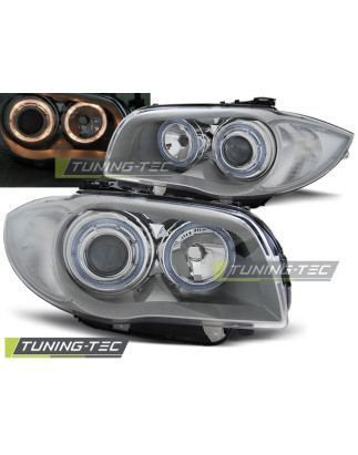Fari Anteriori Angel Eyes per BMW 1 E87/E81/82/88 2004-2011 (Cod. TT-LPBMA3)