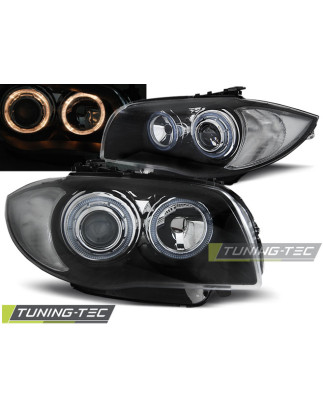 Fari Anteriori Angel Eyes per BMW 1 E87/E81/82/88 2004-2011 (Cod. TT-LPBMA4)