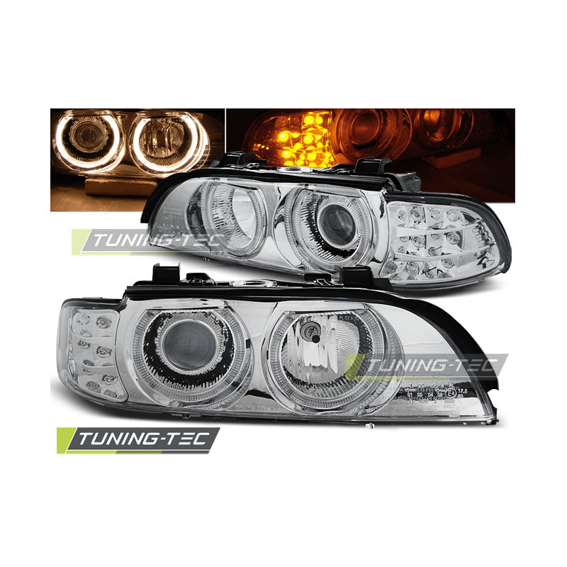 Fari Anteriori Angel Eyes per BMW E39 09/1995-06/2003 (Cod. TT-LPBMA5)