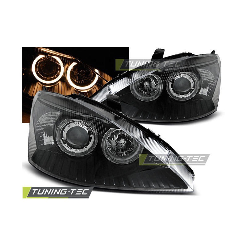 Fari Anteriori Angel Eyes per Ford Focus 10/1998-10/2001 (Cod. TT-LPFO42)