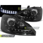 Fari Anteriori con Luci Diurne Luci Diurne Nero per Ford Focus 10/1998-10/2001 (Cod. TT-LPFO44)