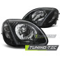 Fari Anteriori Nero per Mercedes-Benz R170 Slk 04/1996-2004 (Cod. TT-LPME76)