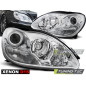 Fari Anteriori Cromato per Mercedes-Benz W220 S-klasa 09/1998-2002 (Cod. TT-LPME78)