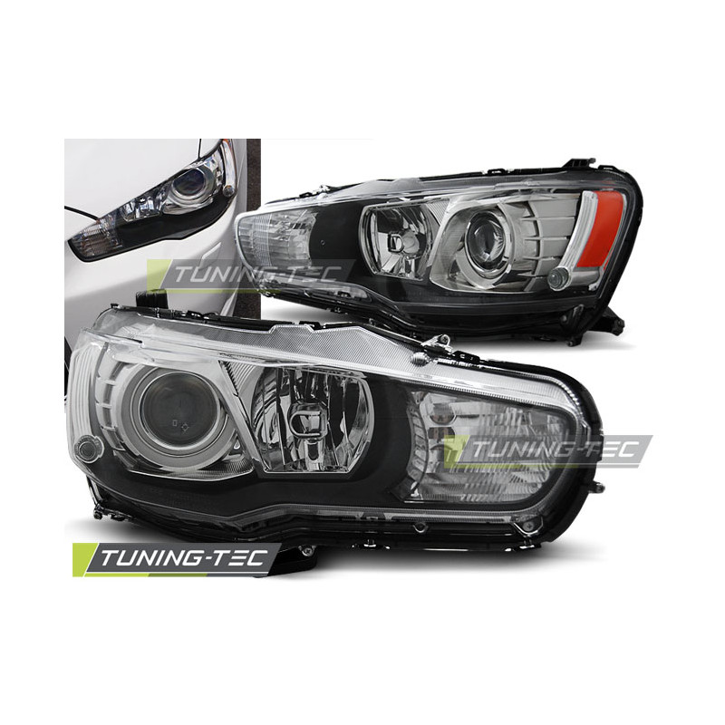 Fanali Posteriori per Mitsubishi Lancer 8 Xenon 2008-2016 (Cod. TT-LPMI17)