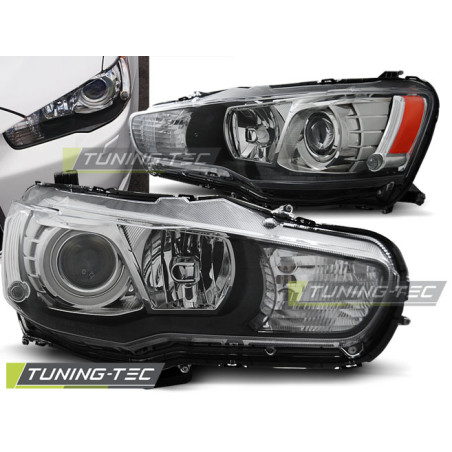 Fanali Posteriori per Mitsubishi Lancer 8 Xenon 2008-2016 (Cod. TT-LPMI17)