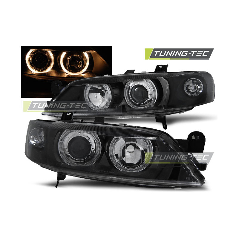 Fari Anteriori Angel Eyes per Opel Vectra B 1999-2002 (Cod. TT-LPOP84)
