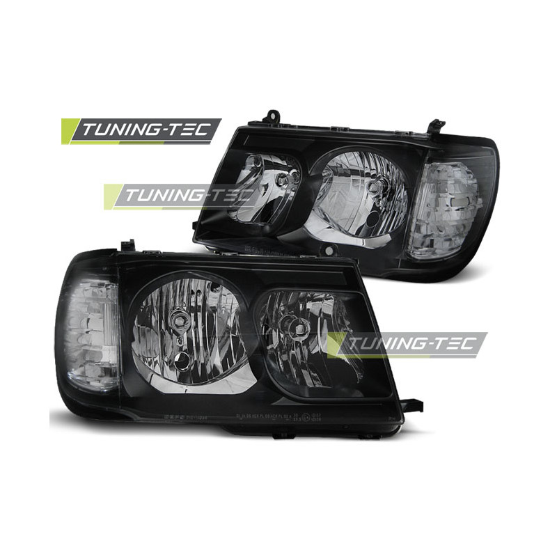Fanali Posteriori Nero per Toyota Land Cruiser Fj100 1998-2004 (Cod. TT-LPTO21)