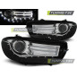 Fari Anteriori Nero per Volkswagen Scirocco 2008-04/2014 (Cod. TT-LPVWG9)
