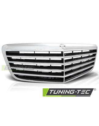 Griglia Frontale Cromato per Mercedes-Benz W211 Classe E 03/2006-2009 (Cod. TT-GRME07)