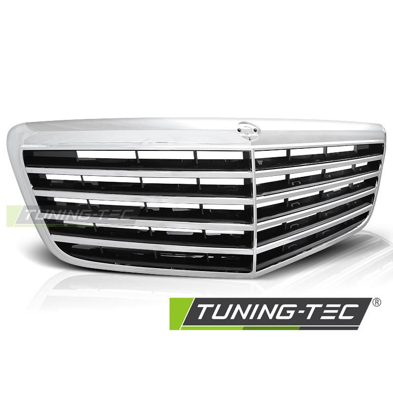 Griglia Frontale Cromato per Mercedes-Benz W211 Classe E 03/2006-2009 (Cod. TT-GRME07)