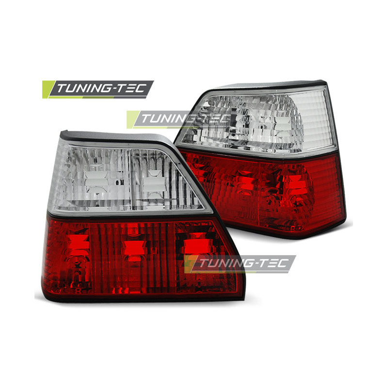 Fanali Posteriori Rosso/bianco per Volkswagen Golf 2 08/1983-08/1991 (Cod. TT-LTVW95) Fanali Posteriori Rosso/bianco per Volkswagen Golf 2 08/1983-08/1991 (Cod. TT-LTVW95)