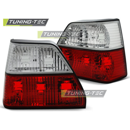 Fanali Posteriori Rosso/bianco per Volkswagen Golf 2 08/1983-08/1991 (Cod. TT-LTVW95)