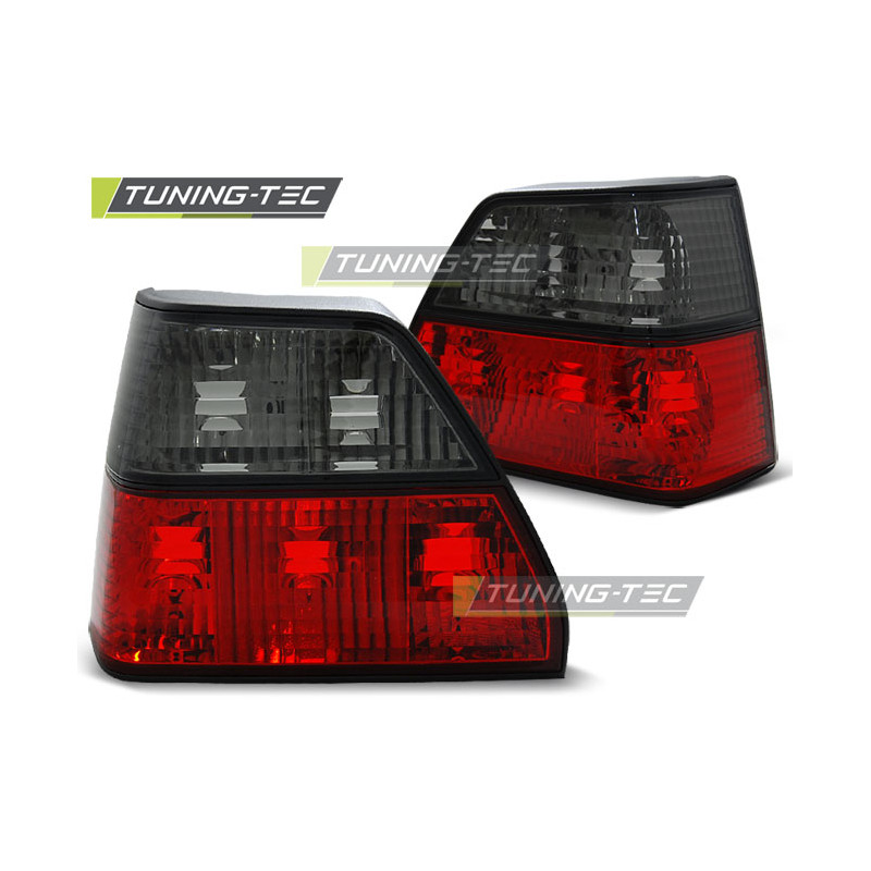 Fanali Posteriori Rosso Fumé per Volkswagen Golf 2 08/1983-08/1991 (Cod. TT-LTVW96)