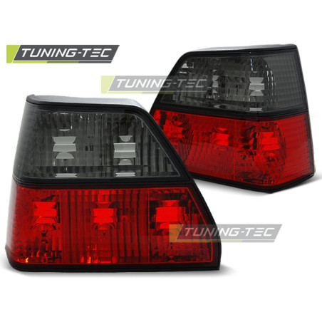 Fanali Posteriori Rosso Fumé per Volkswagen Golf 2 08/1983-08/1991 (Cod. TT-LTVW96)