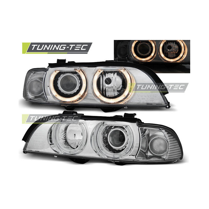 Fari Anteriori Angel Eyes per BMW E39 09/1995-06/2003 (Cod. TT-LPBMA8)