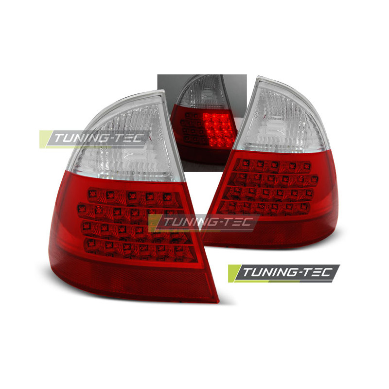 Fanali Posteriori LED Rosso/bianco per BMW E46 1999-2005 (Cod. TT-LDBM59)