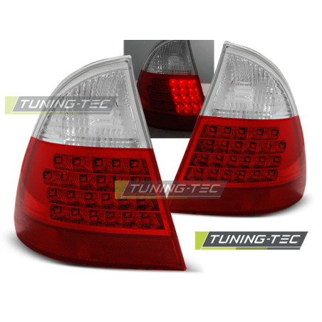 Fanali Posteriori LED Rosso/bianco per BMW E46 1999-2005 (Cod. TT-LDBM59)