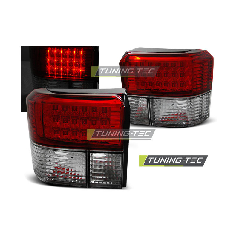 Fanali Posteriori LED Rosso/bianco per Volkswagen T4 1990-03/2003 (Cod. TT-LDVW55)