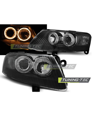 Fari Anteriori Angel Eyes per Audi A6 C6 04/2004-2008 (Cod. TT-LPAU72)
