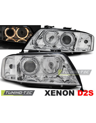 Fari Anteriori Angel Eyes per Audi A6 05/1997-09/1999 (Cod. TT-LPAU79)