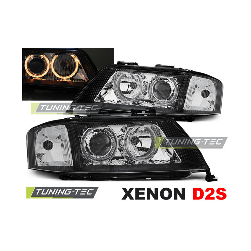Fari Anteriori Angel Eyes per Audi A6 05/1997-09/1999 (Cod. TT-LPAU80)