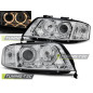 Fari Anteriori Angel Eyes per Audi A6 06/2001-05/2004 (Cod. TT-LPAU81)