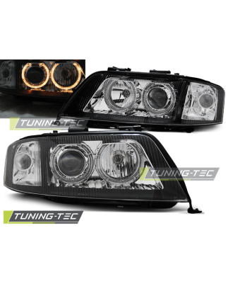 Fari Anteriori Angel Eyes per Audi A6 06/2001-05/2004 (Cod. TT-LPAU82)
