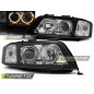 Fari Anteriori Angel Eyes per Audi A6 06/2001-05/2004 (Cod. TT-LPAU82)