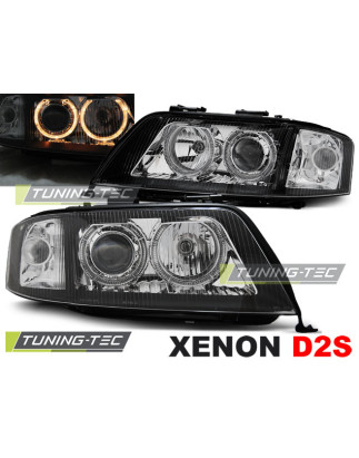 Fari Anteriori Angel Eyes per Audi A6 06/2001-05/2004 (Cod. TT-LPAU84)