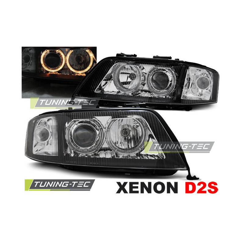 Fari Anteriori Angel Eyes per Audi A6 06/2001-05/2004 (Cod. TT-LPAU84)
