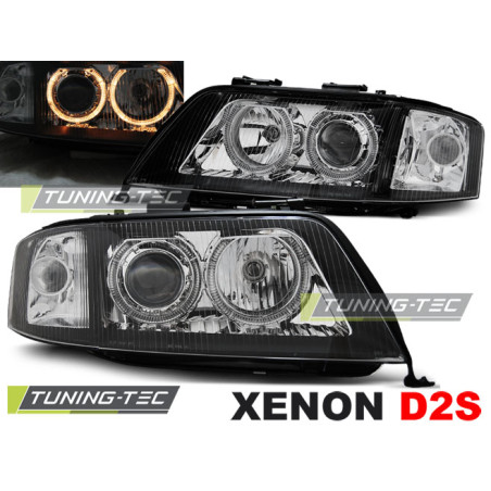 Fari Anteriori Angel Eyes per Audi A6 06/2001-05/2004 (Cod. TT-LPAU84)