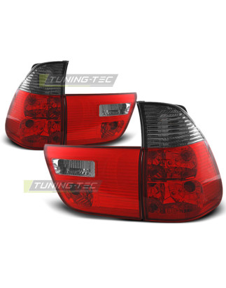 Fanali Posteriori Rosso Fumé per BMW X5 E53 1999-2006 (Cod. TT-LTBM42)