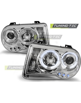 Fari Anteriori Angel Eyes per Chrysler 300C 2005-2010 (Cod. TT-LPCH09)