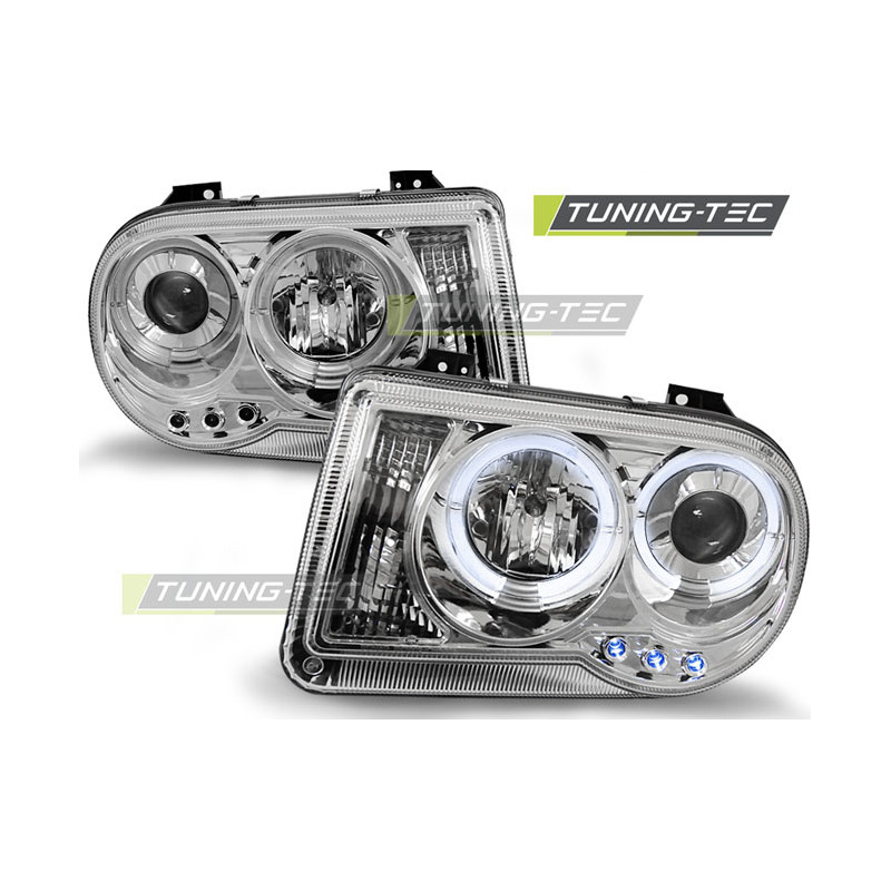 Fari Anteriori Angel Eyes per Chrysler 300C 2005-2010 (Cod. TT-LPCH09) Fari Anteriori Angel Eyes per Chrysler 300C 2005-2010 (Cod. TT-LPCH09)